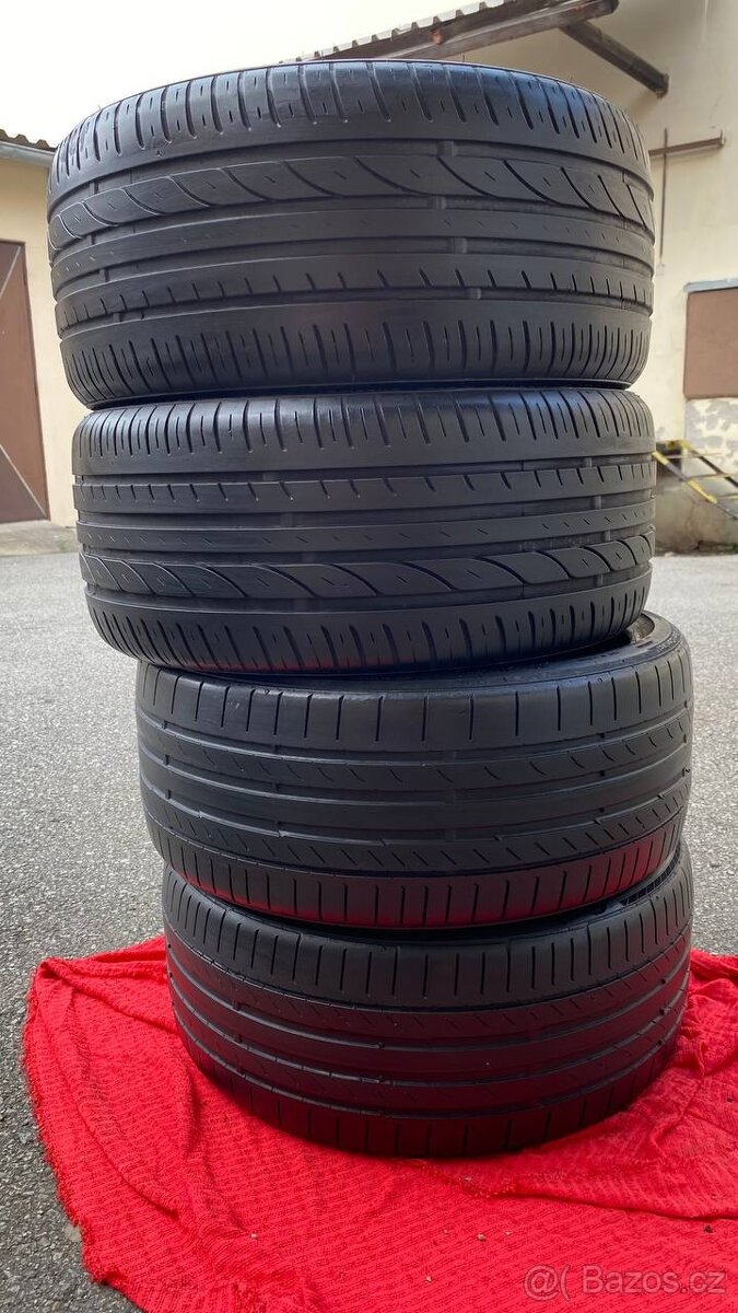 x4 sportovní pneumatiky 215/35 R18 – Green-Max a Continental