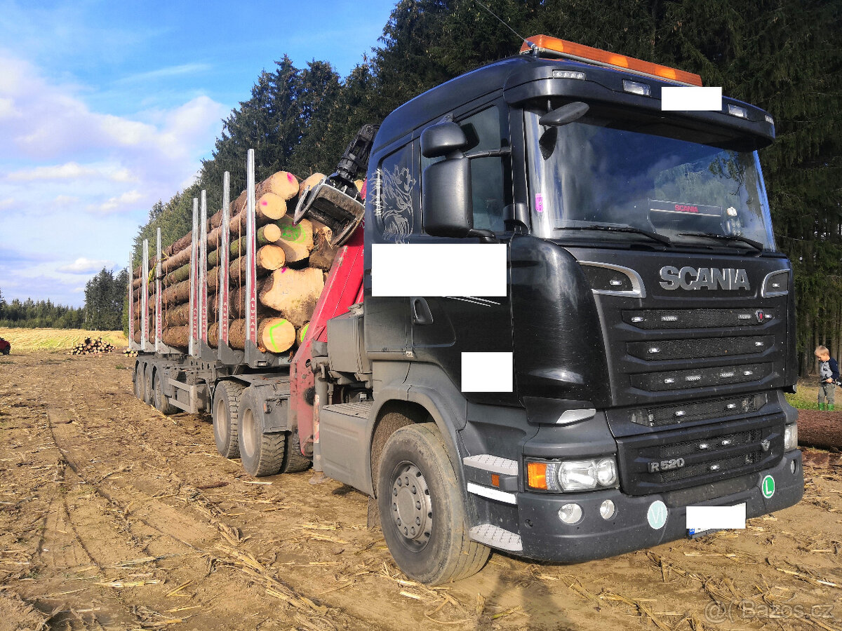 lesovůz Scania V8 R 520