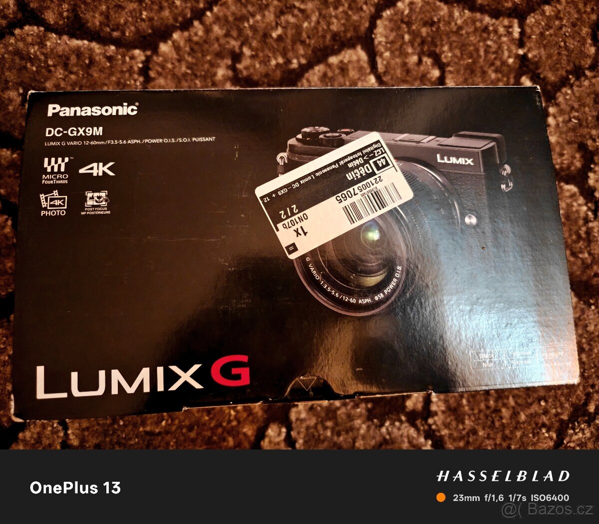 Panasonic Lumix DC-GX9M + Záruka Alza (6 měsíců)