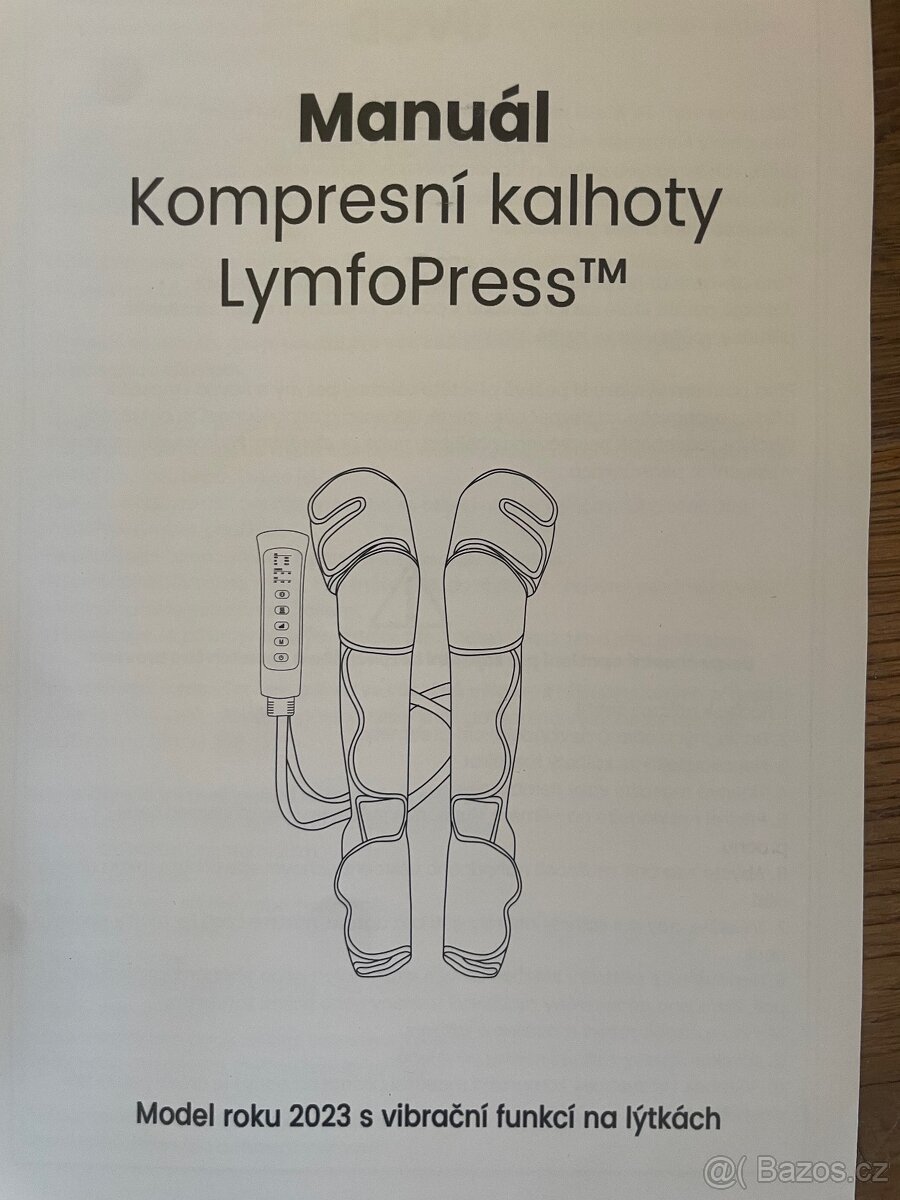 Lymfatické kompresní kalhoty - téměř nové - prodám