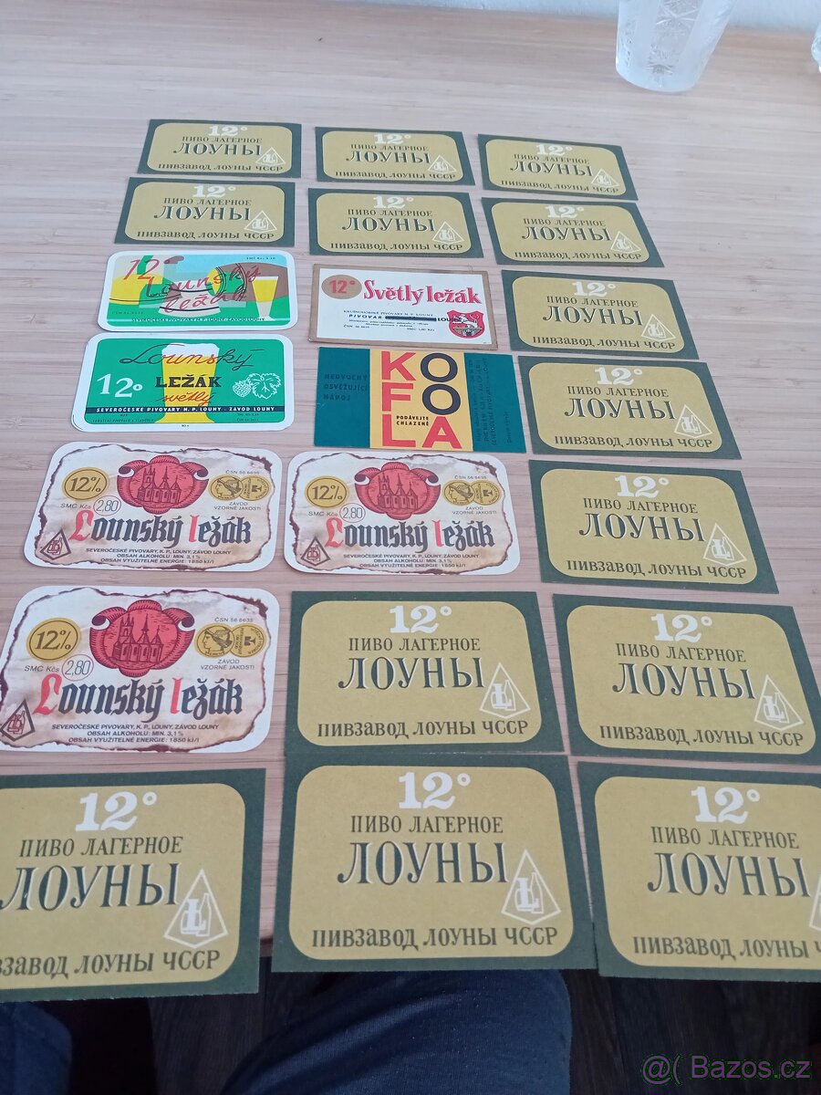 Pivní etikety Louny
