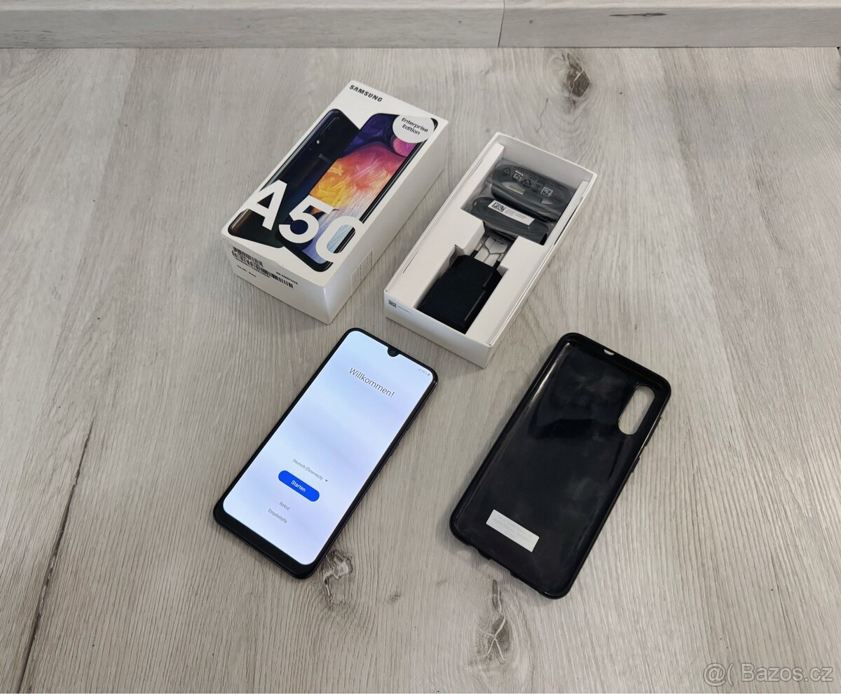 Samsung Galaxy A50 128GB – komplet, TOP stav