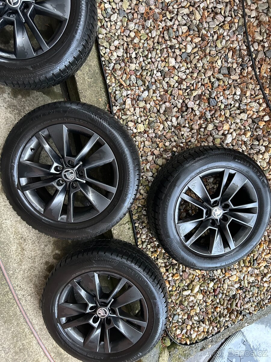 Alu kola včetně zimních pneu ŠKODA Karoq
