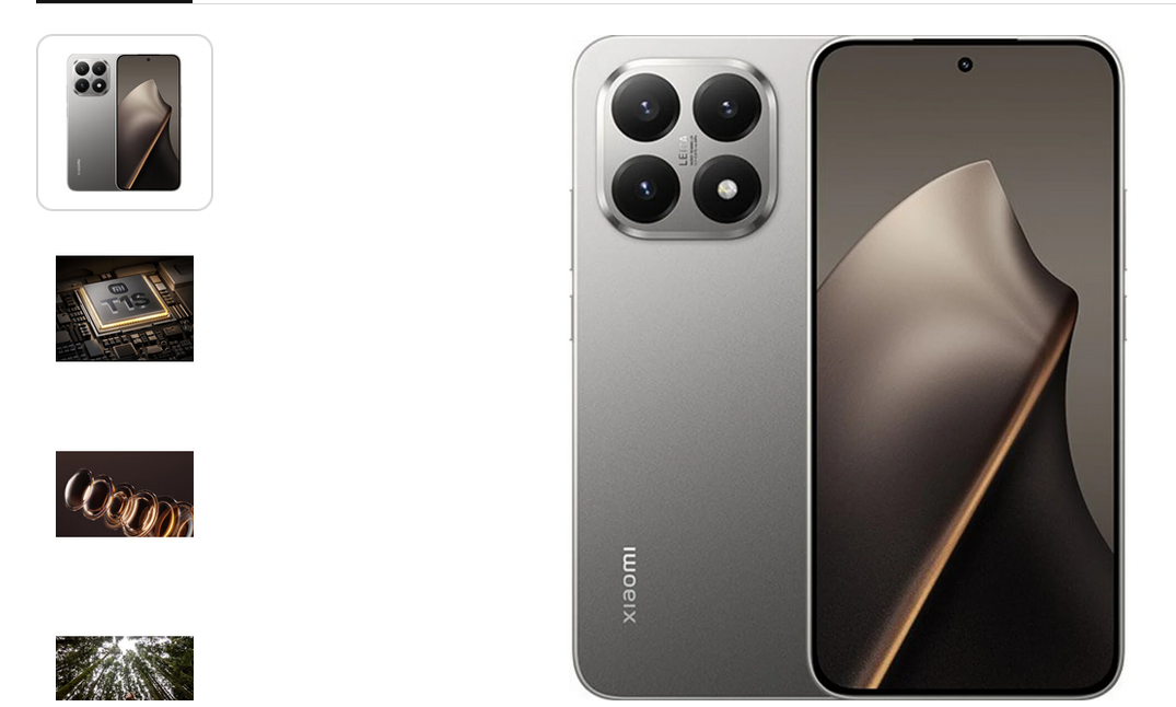 Xiaomi 15T 12GB/256GB Gray