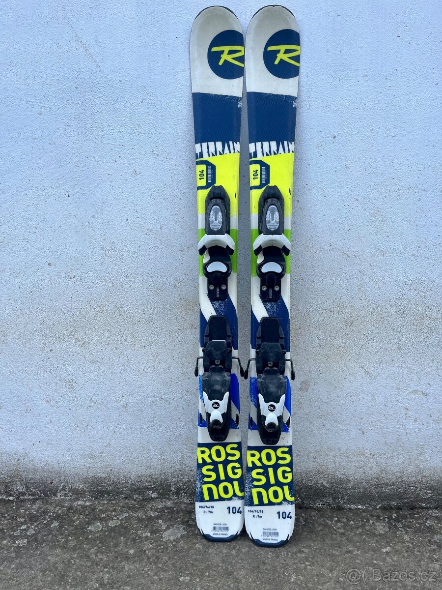 detské/juniorské lyže ROSSIGNOL TERRAIN 104cm