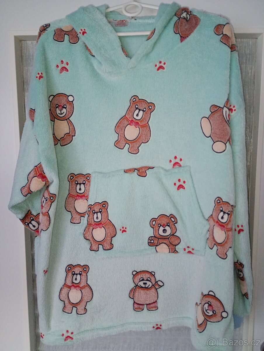 Nová unisex dětská teplá mikina Méďa