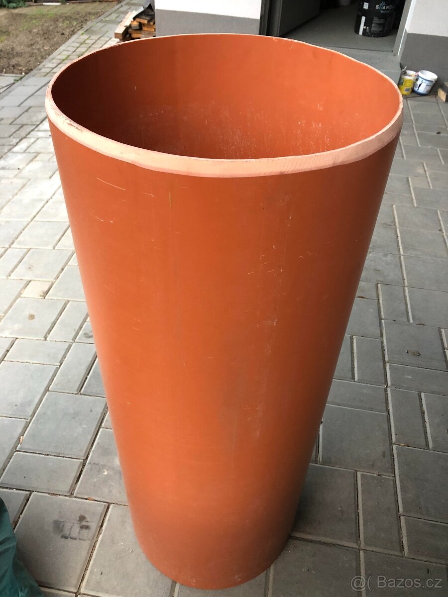 Kanalizační šachtová roura hladká bez hrdla DN 400/1000mm