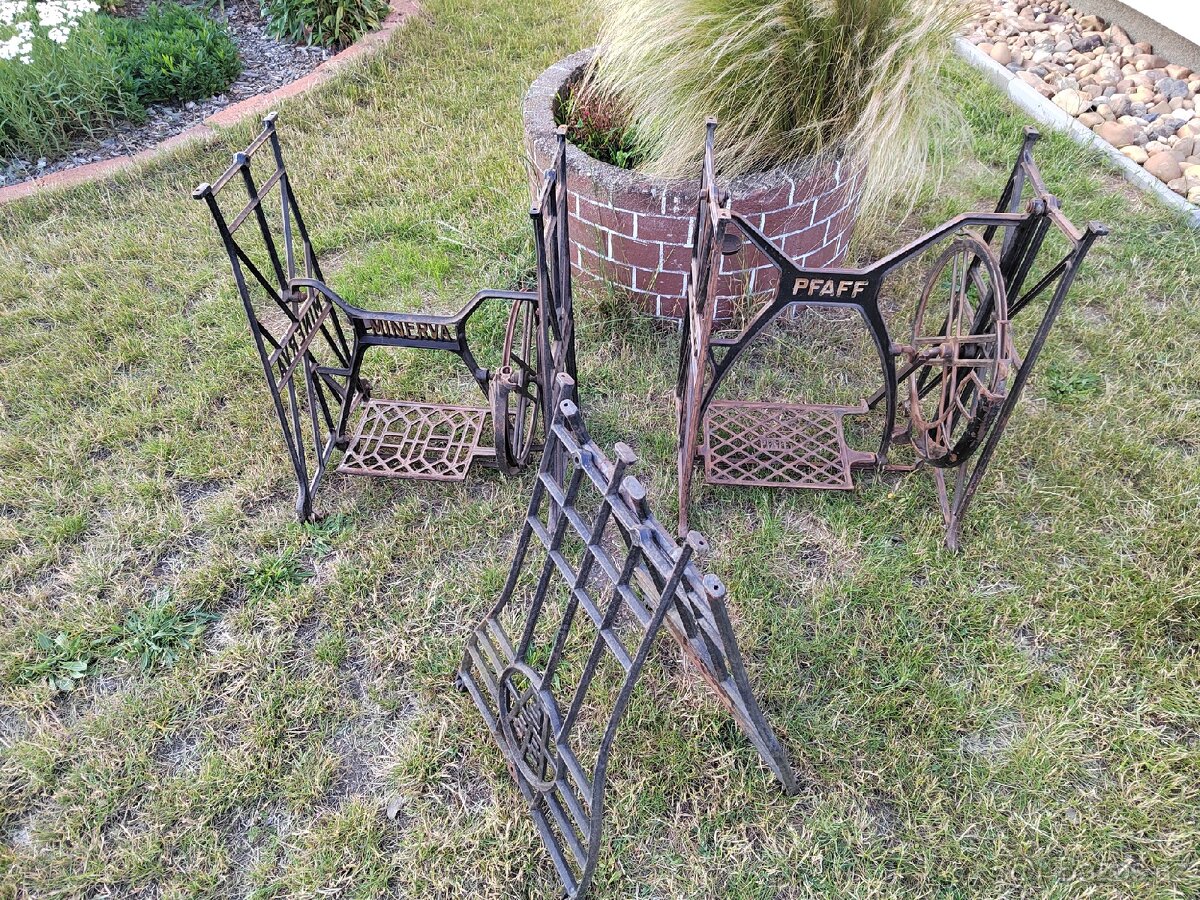 Nohy od siciho stroje - podnozi