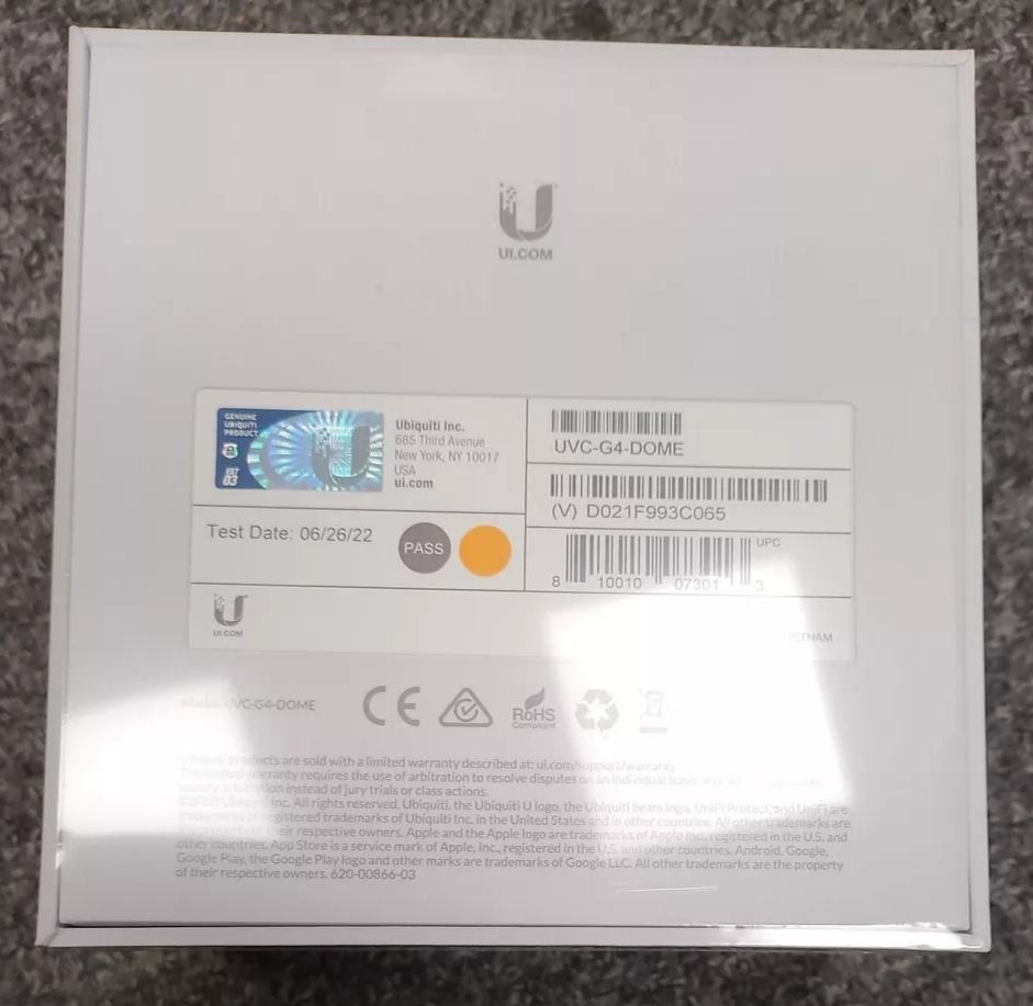 Ubiquiti UniFi Protect G4