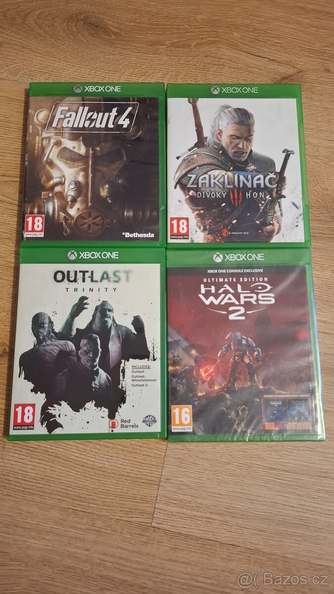 Hry pro Xbox One - 300Kč Kus