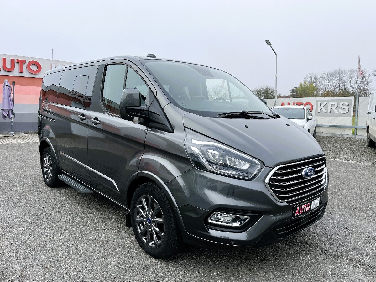 Ford Tourneo Custom 2,0TDCi 136KW Titanium,2xŠoup,Kůže,DPH,