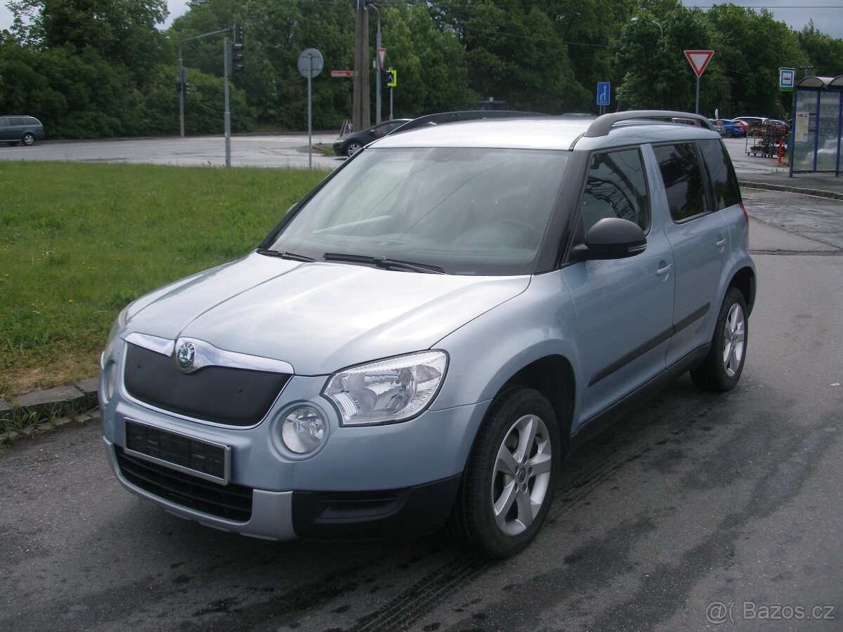 ŠKODA YETI,2.0TDi,81KW,KOUPENO ČR,SERVISKA