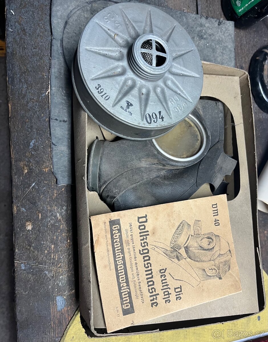 Plynová Německá maska