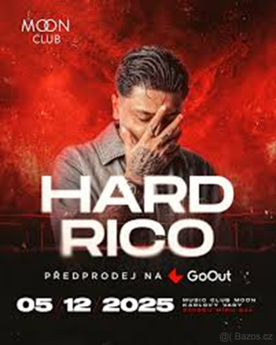 Vstupenky na koncert Hard Rico