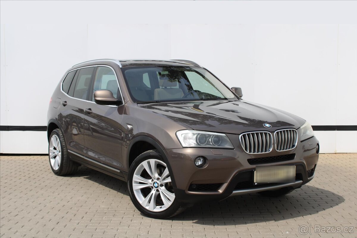 BMW X3 xDrive 35i 225kW SERVIS. KNIHA (2011)