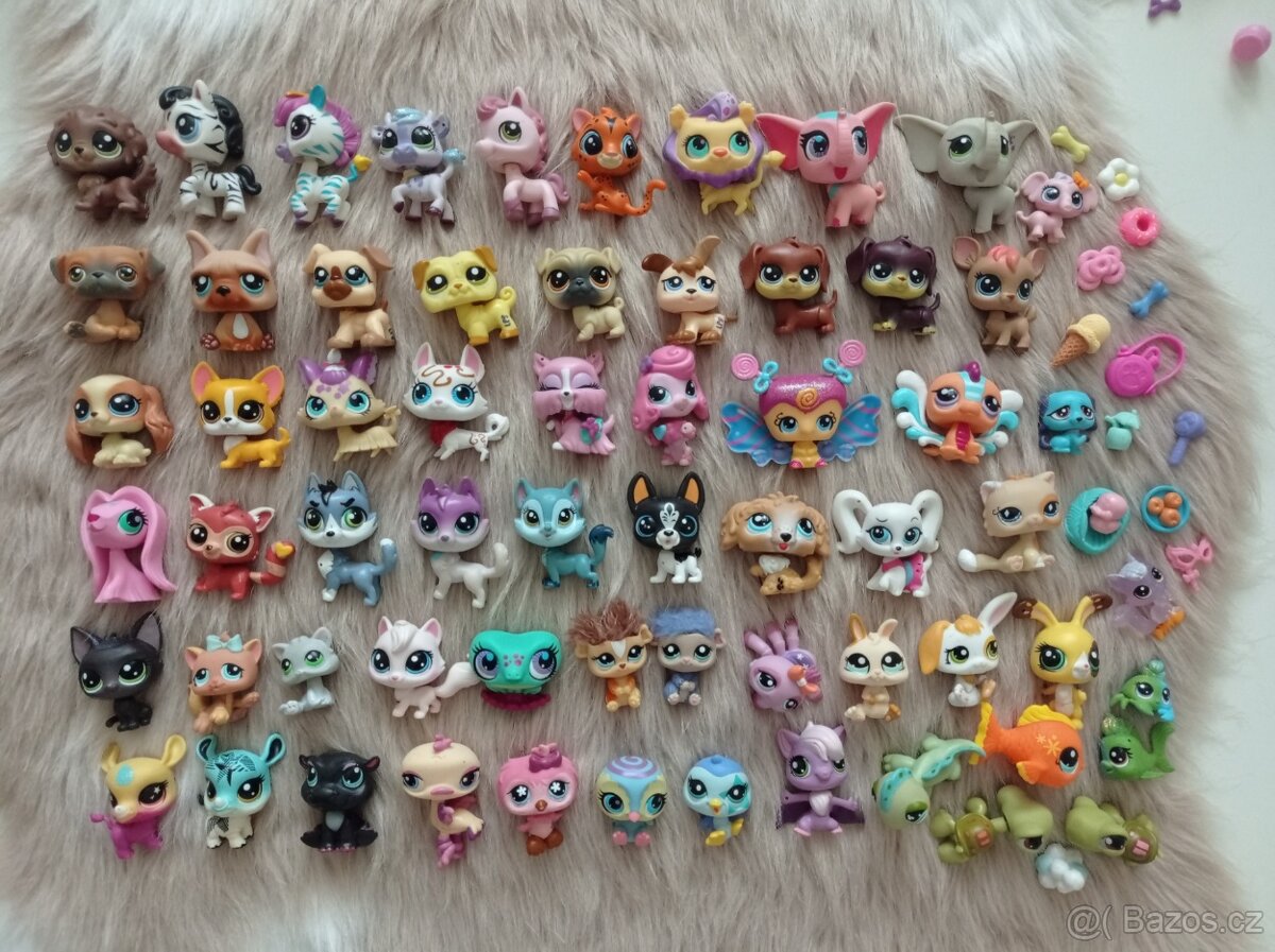 LPS sbírka různých zvířatek littlest petshop originál