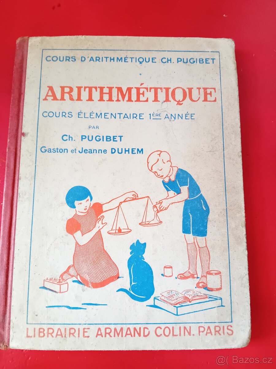 Stará učebnice matematiky