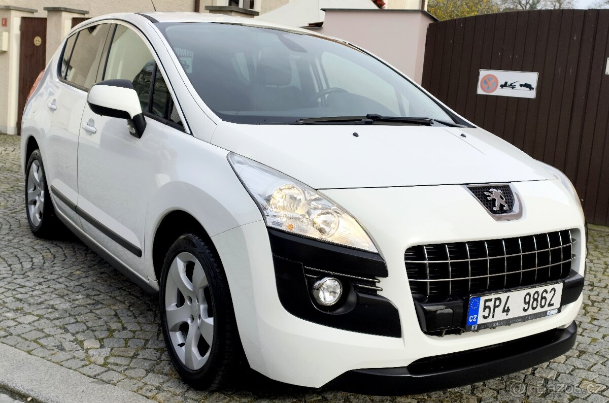 Peugeot 3008 SUV/Kombi původ CZ jediný majitel 1.6HDi 2013