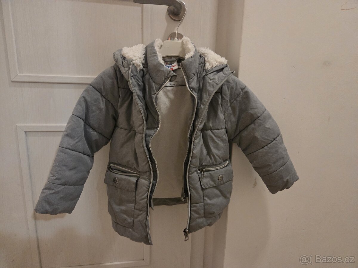 Zimni bunda Topolino vel.110 skoronova