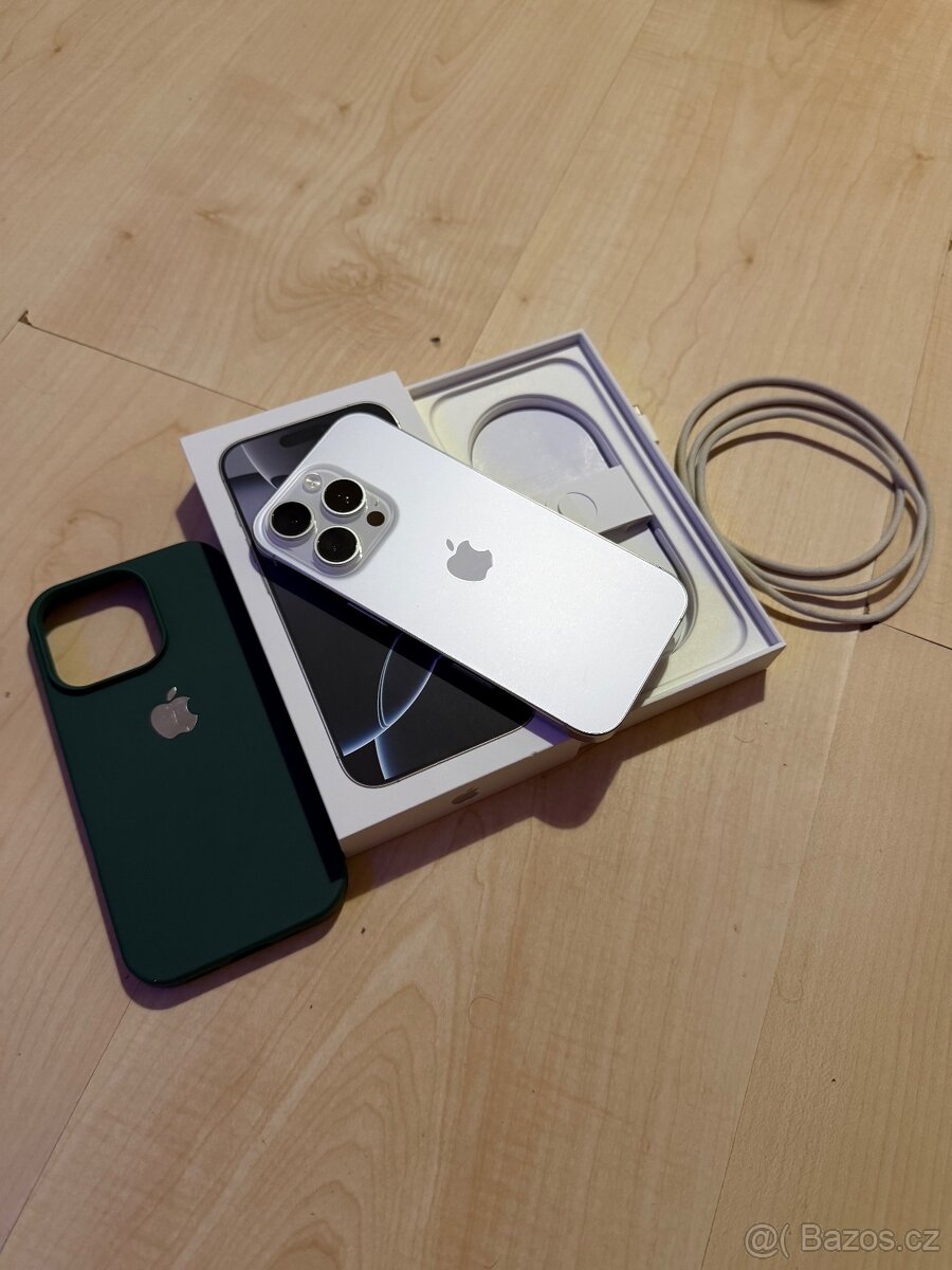 Apple iPhone 16 pro 256gb bílá