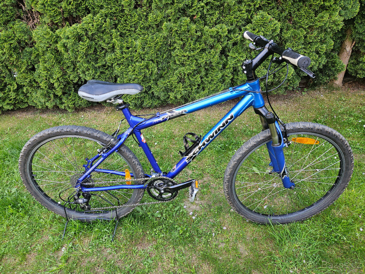 26" horské hliníkové kolo SCHWINN, rám 19" od 155 cm