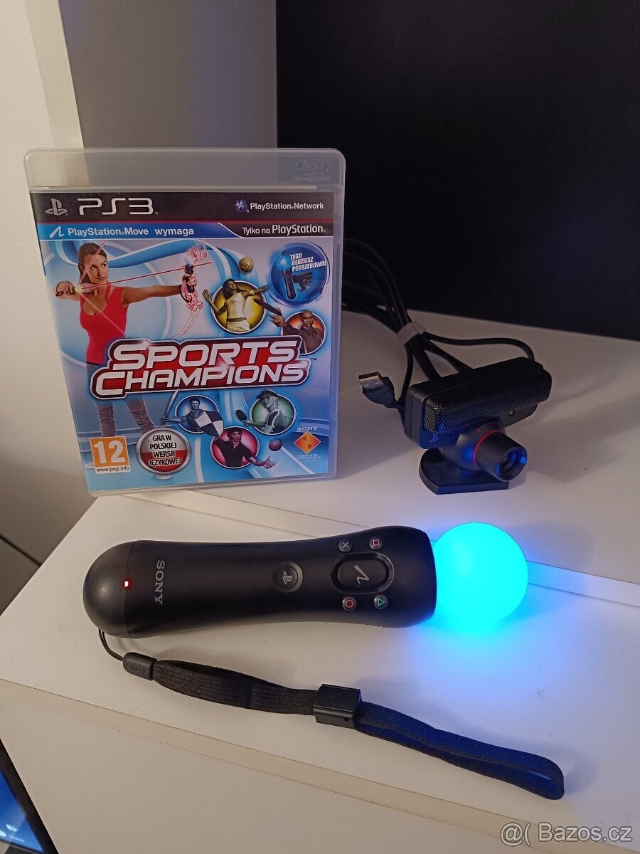 PS3 Move set pro pohybové hry / PlayStation 3