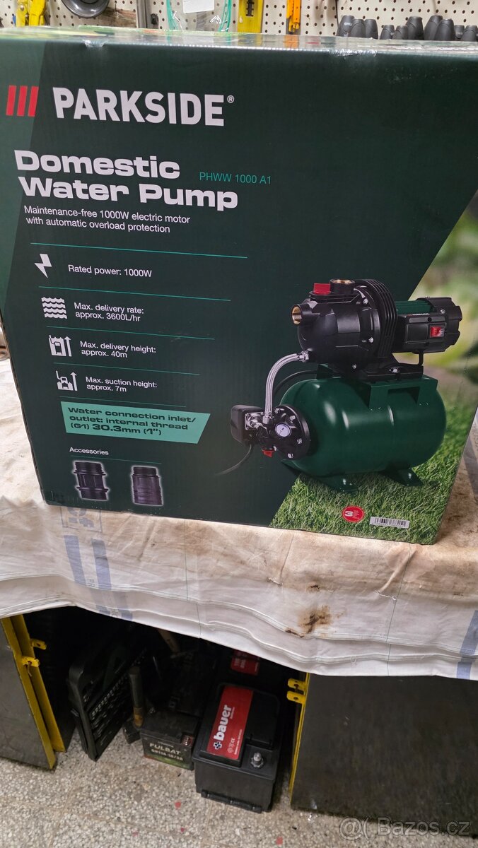 Domácí vodárna parkside