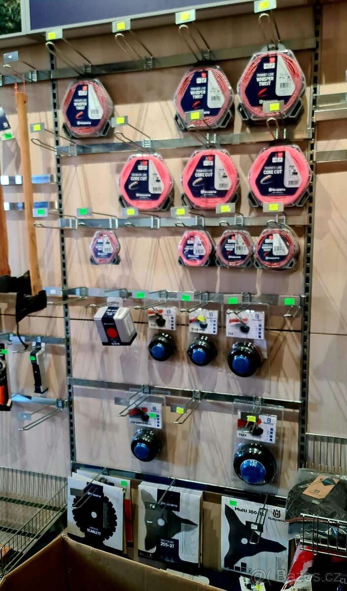 Husqvarna - struny, žací hlavy a kotouče