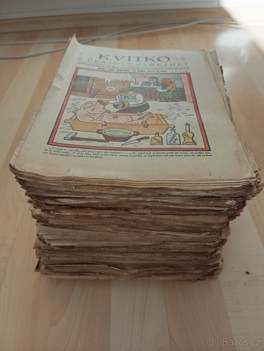 Humoristické časopisy Kvítko 387ks