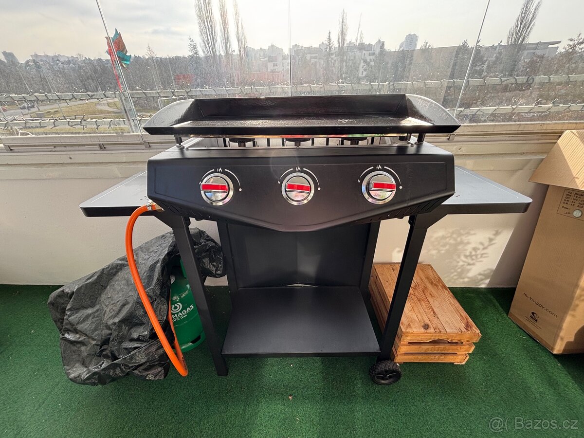 MEVA plynový gril Plancha