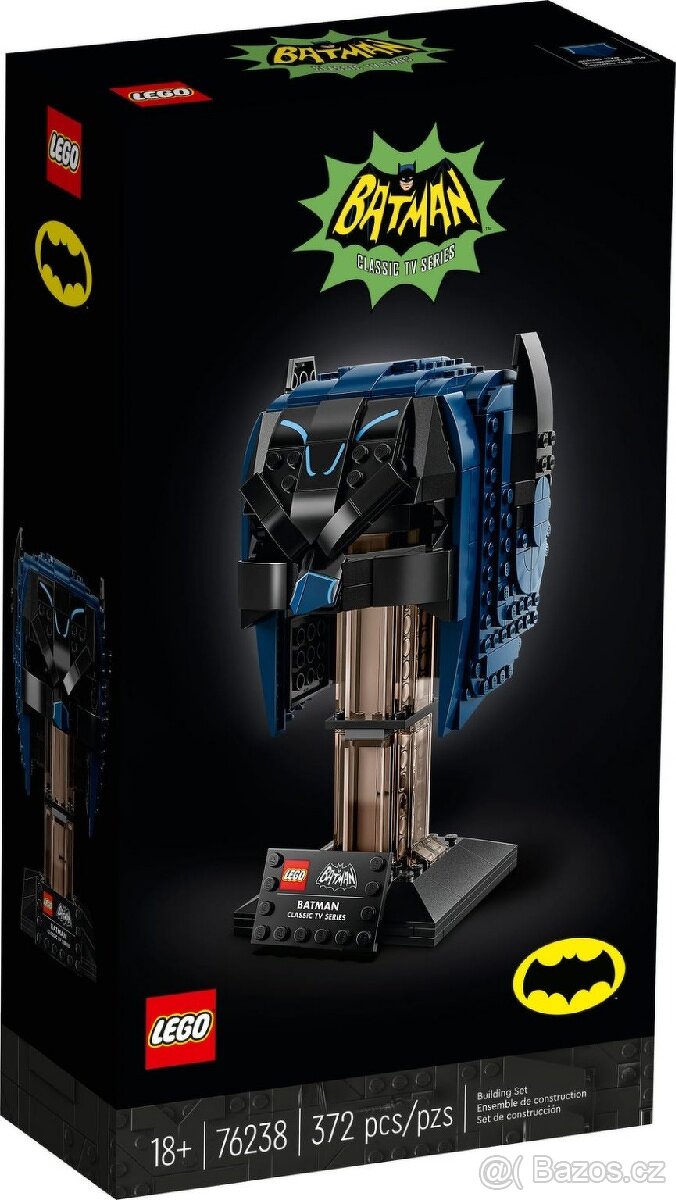 Lego 76238 Batman maska nova