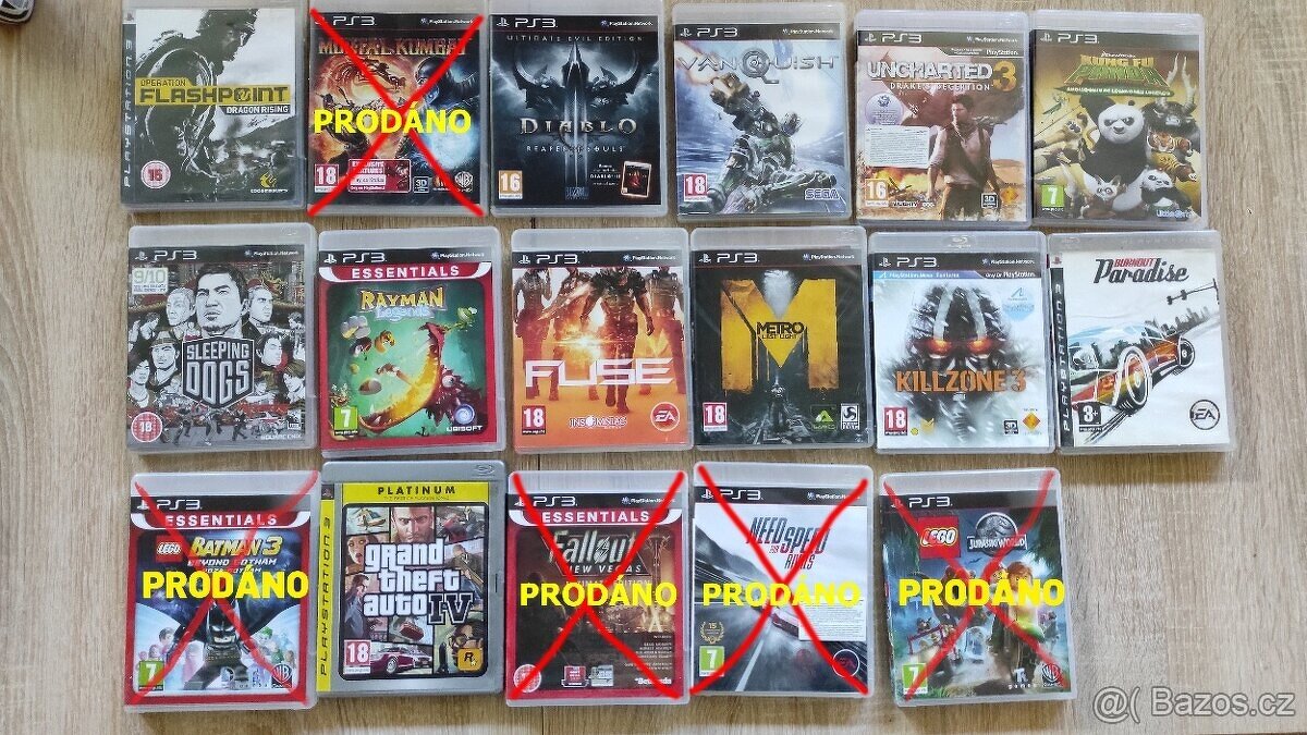 Hry na PlayStation 3, PS3 hry