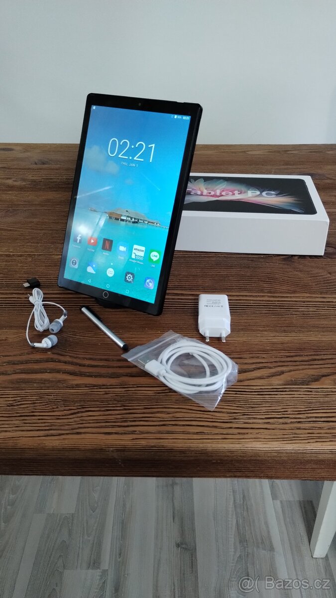 Nový Tablet 10" Android 13 12 GB RAM + 256GB