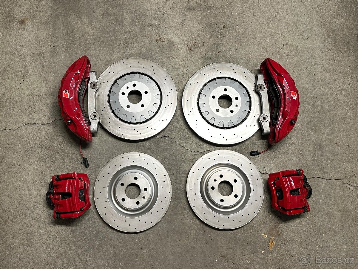 Kompletní brzdy Audi S6 / S7 / SQ7 / SQ8 400mm a 350mm
