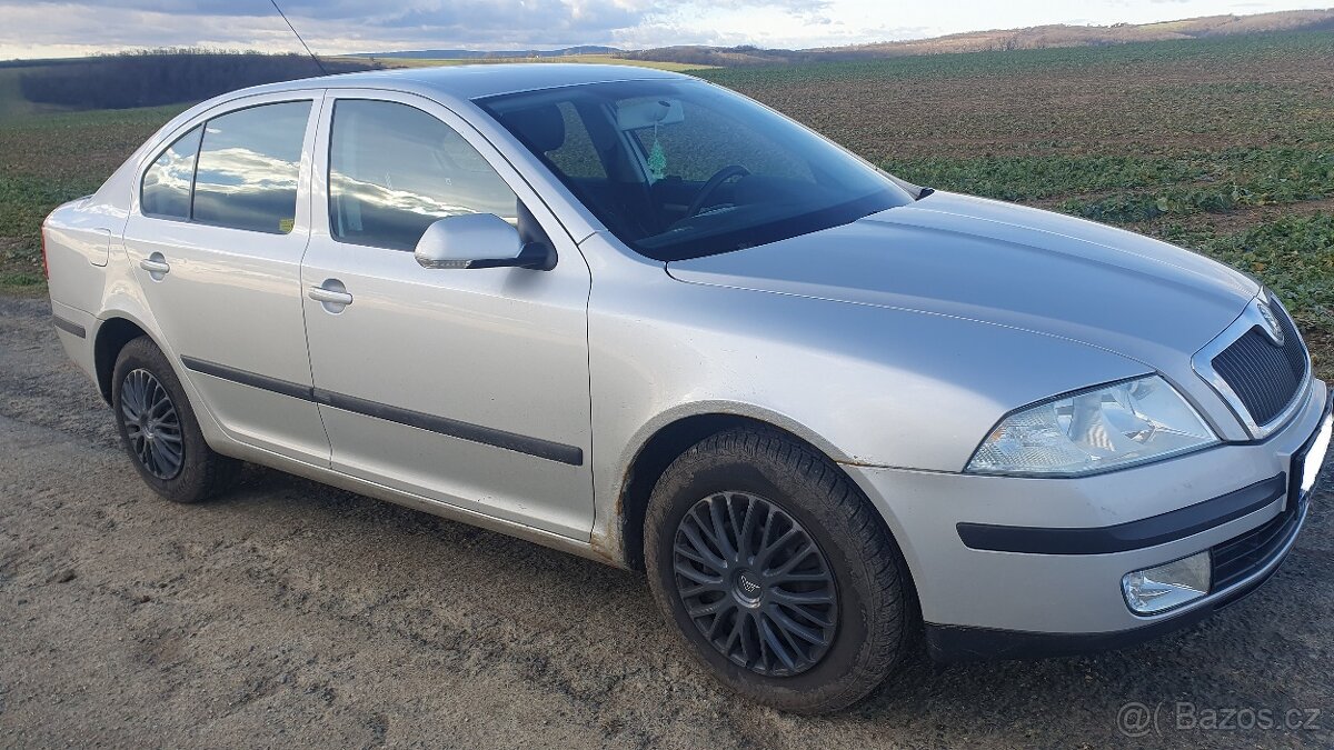 Octavia II 1.6 MPI 75 kw motor,dvere,kola,plechy