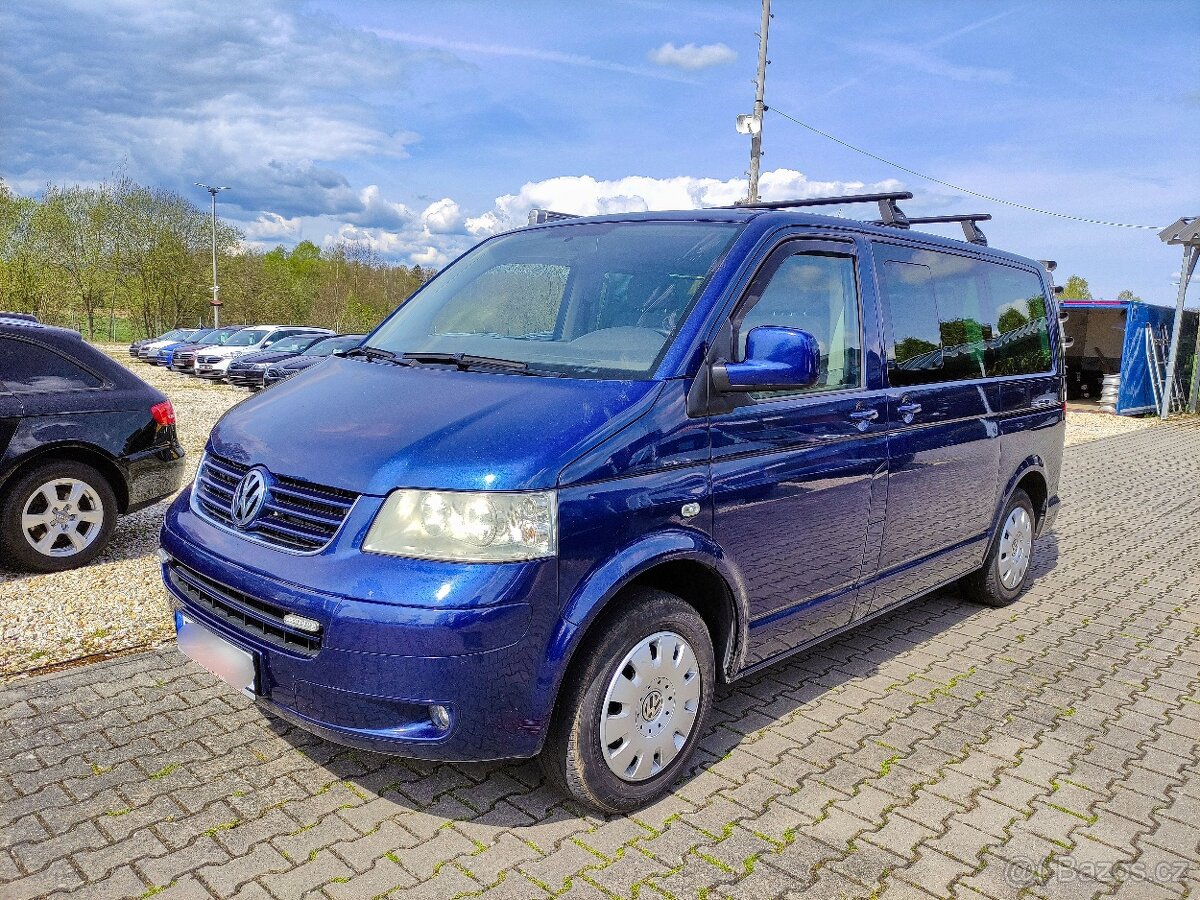VW CARAVELLE 1.9 TDi,77KW,2007,8 MÍST,DAB,NAVI,PDC,ZÁVĚS.