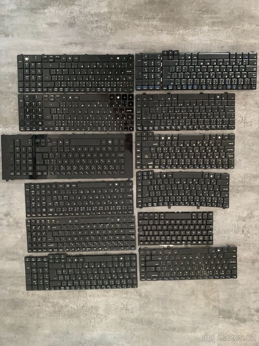 klávesnice k notebooku, NTB, laptop keyboard