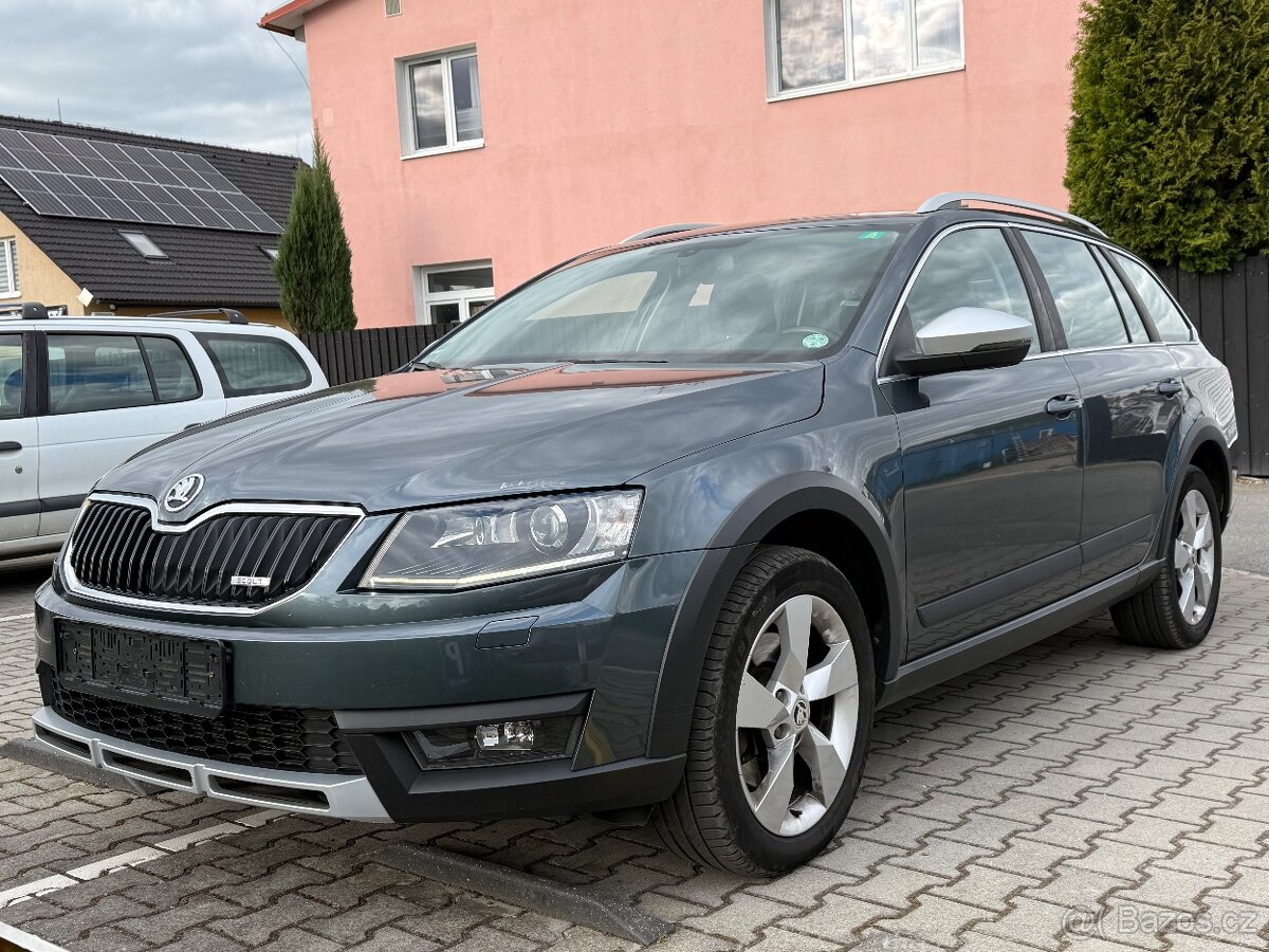 SKODA OCTAVIA III SCOUT 4X4 DSG 2.0 TDI 135KW WEBASTO NAVI
