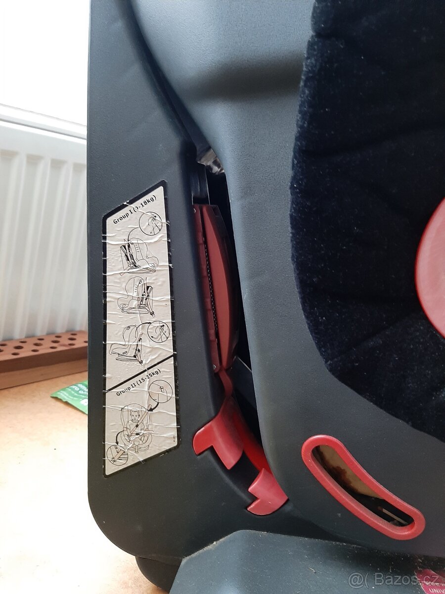 Prodám autosedačku weelmo 4baby 9-25kg
