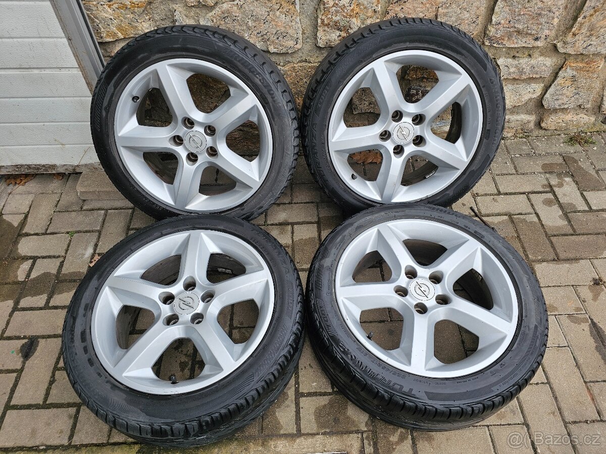 Kola originál Opel, rozteč 5x110, 17", 7Jx17 ET 39