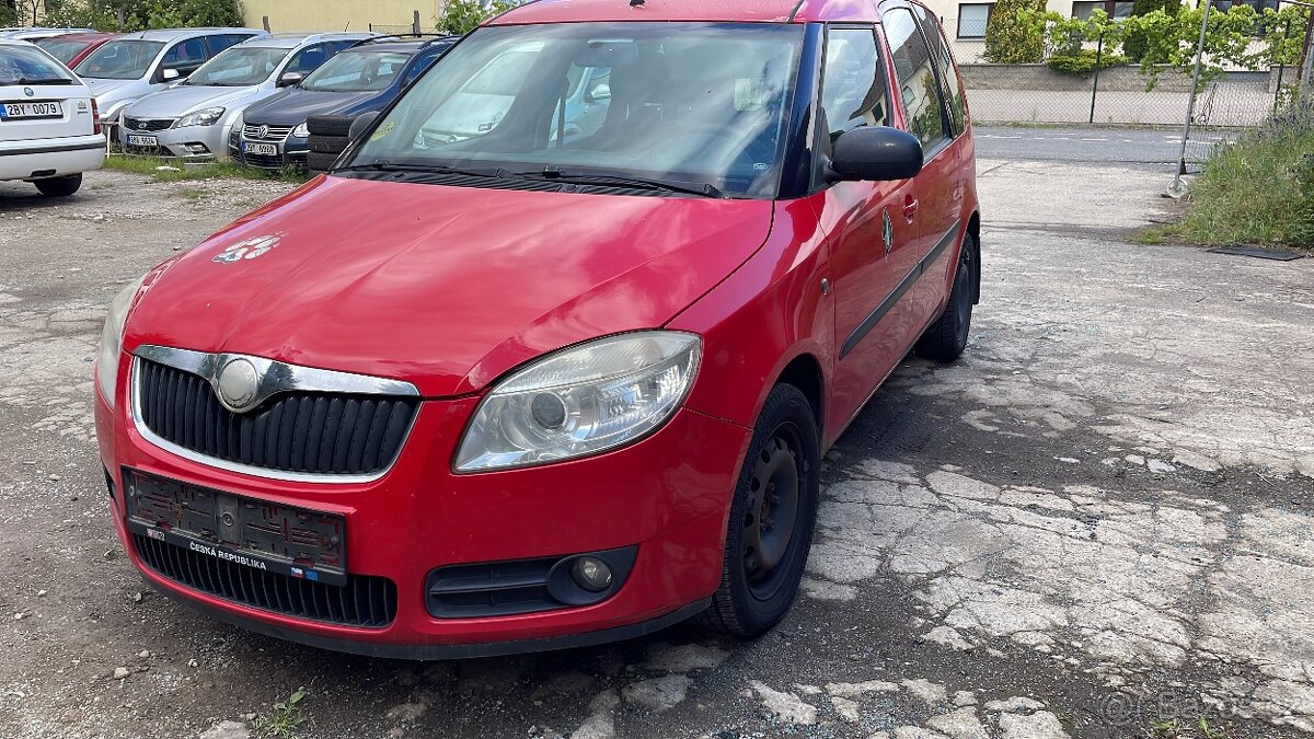 Náhradní dili Škoda Romster 1.4i 63kW, rok 2008