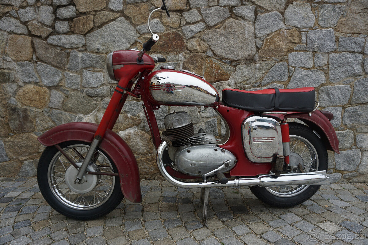 Jawa 350/ 354 - kývačka r.v.1957 - TP+ SPZ