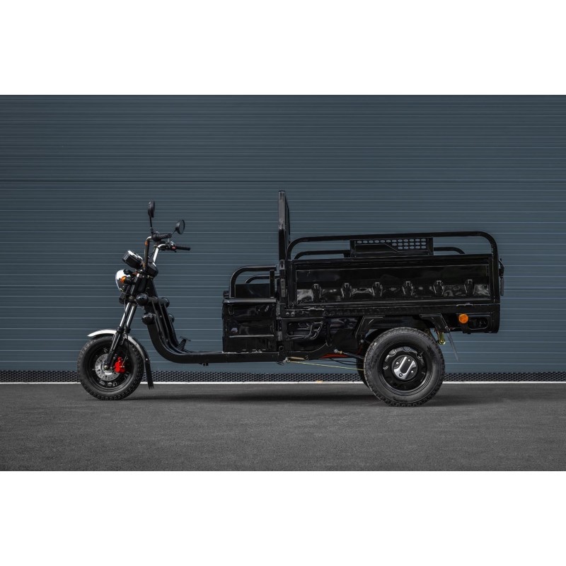 pracovní elektro tříkolka, Leramotors, 1000W, černá