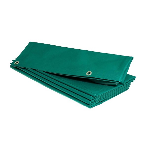 Zakrývací plachta PVC 570g/1m² zelená nebo modrá