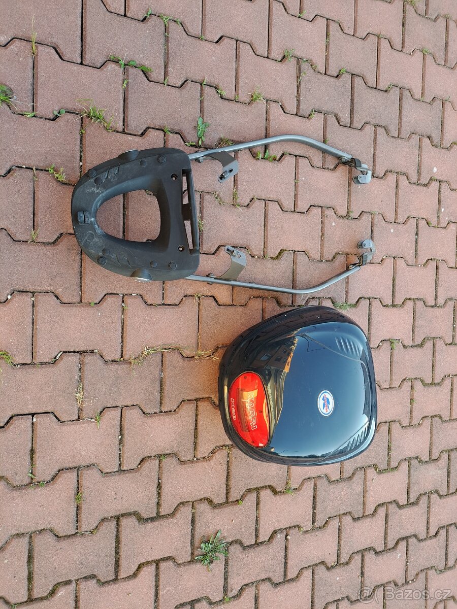 Nosič zadního boxu + box Honda CB600 Hornet