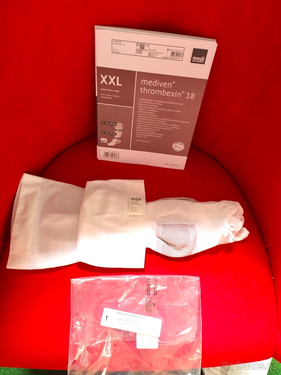 zdravotní punčochy pod kolena XXL