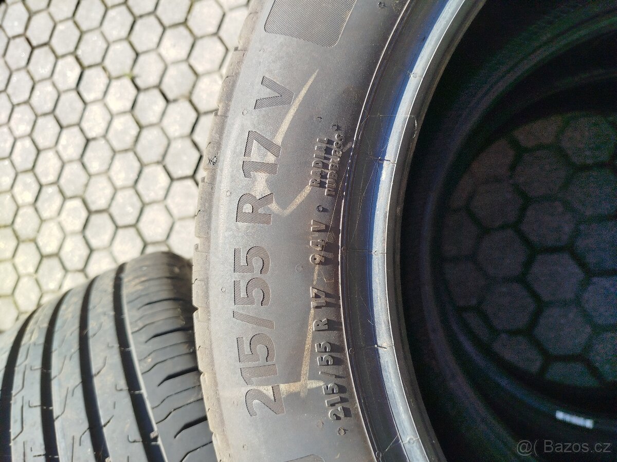 Continental 215/55 R 17 letné
