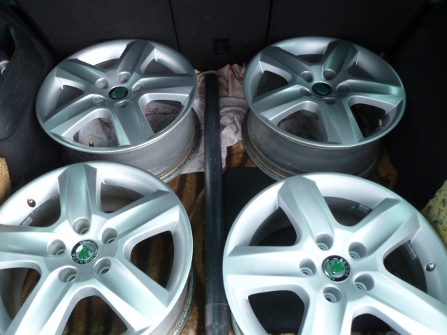 alu kola 5x112 ŠKODA Superb II 7Jx16 ET37