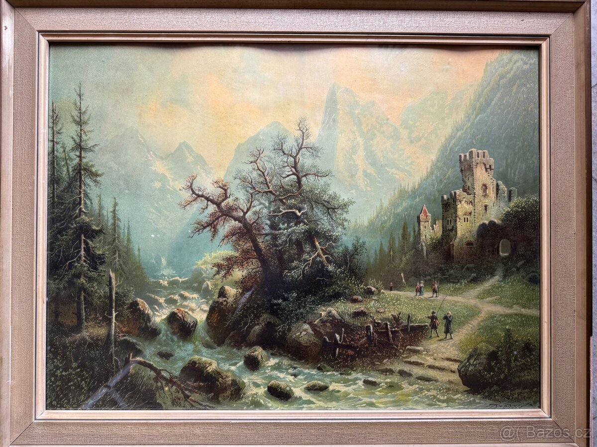 Obraz Albert Bredow reprodukce