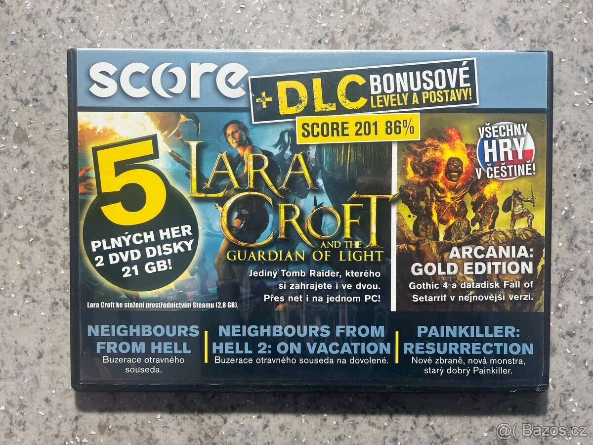 LARA CROFT SCORE